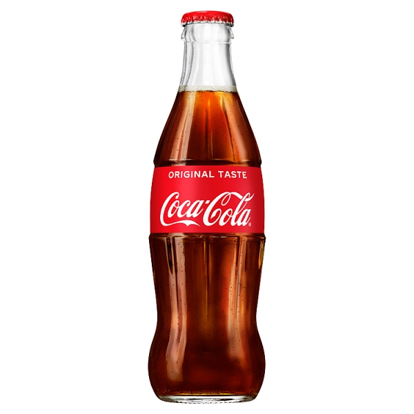 Coca-Cola Original Taste Glass Bottles 24 x 330ml
